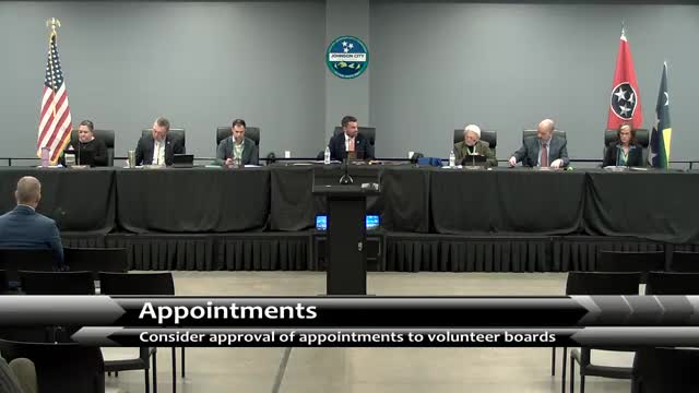 Votes at a glance: Johnson City Commission, Jan. 2, 2025