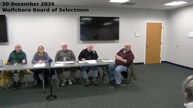 Resident raises safety concerns on Stoner Road and waterline matters at selectmen meeting