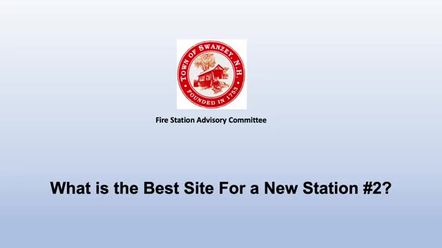 Committee narrows Station 2 replacement to town-owned site at 321 Old Homestead Highway