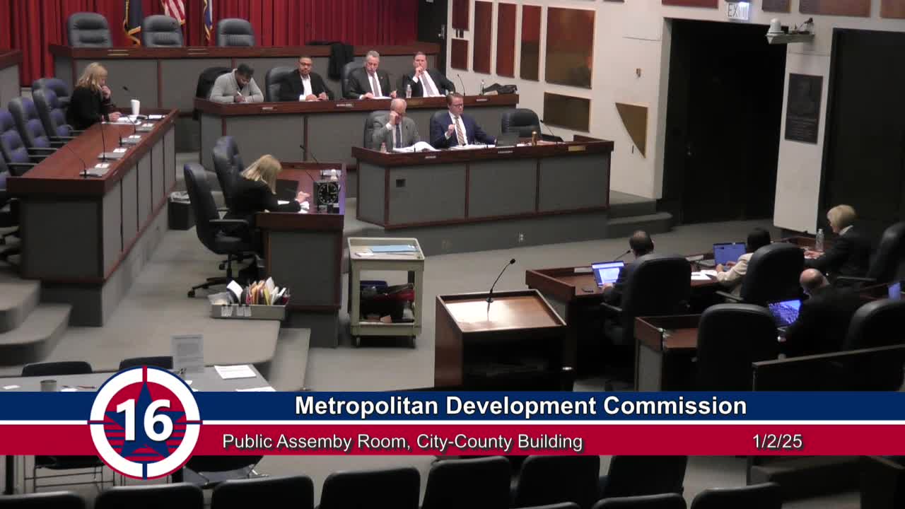 Metropolitan Development Commission approves rezoning and variances for 6158 West 10th Street amid neighborhood objections