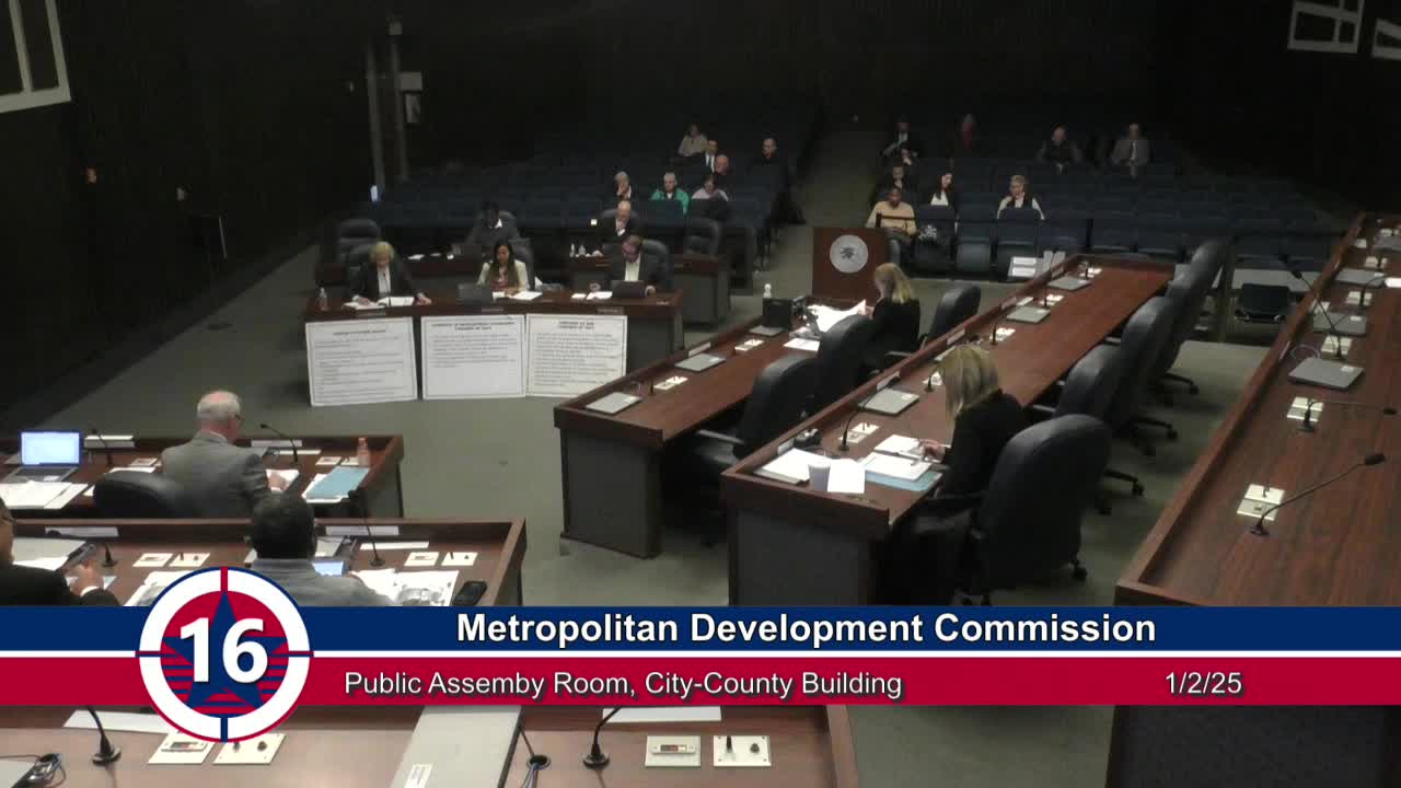 Metropolitan Development Commission continues several zoning petitions, acknowledges one withdrawal