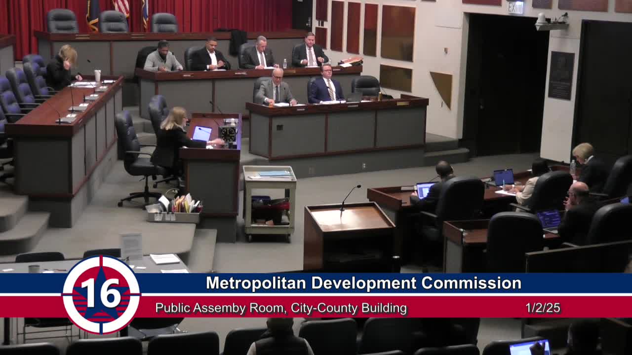 Metropolitan Development Commission approves five resolutions including downtown property acquisition and wellfield education contract