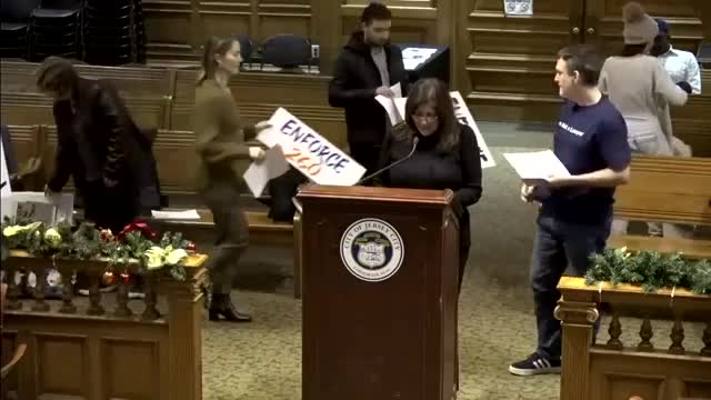 Jersey City tenants press council over rent-control reversal and persistent security failures at Portside Towers