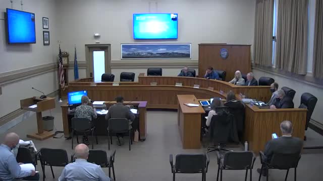 Douglas County planners recommend approval of 20‑lot commercial subdivision in Minden