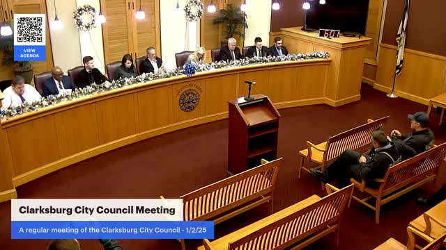 Clarksburg manager outlines building, code, police and fire activity; grant review pending with West Virginia First Foundation