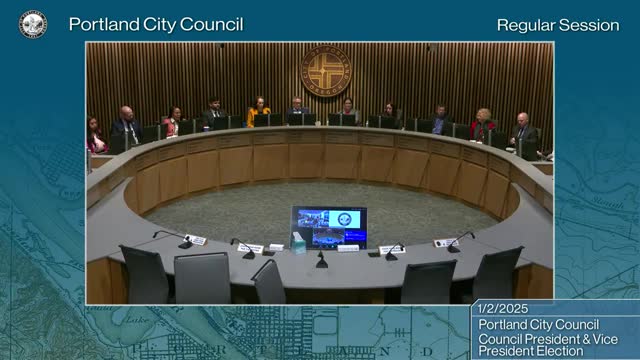 After multiple ballots and legal questions, council elects Pearl Guinea as first council president; Koyama Lane chosen vice president