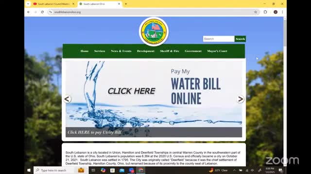 South Lebanon hires lead water operator; returning operator resumes duties