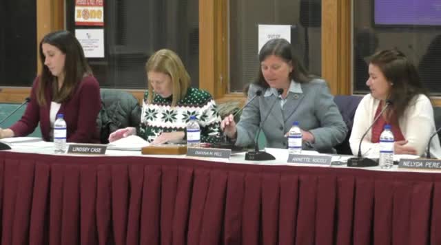 Board approves routine curriculum, student-services, personnel and finance items; tables parent-organization policy