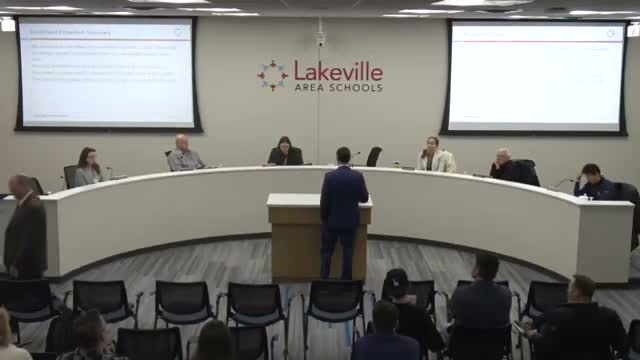 Board hears budget update and five‑year forecast; current year shows modest shortfall