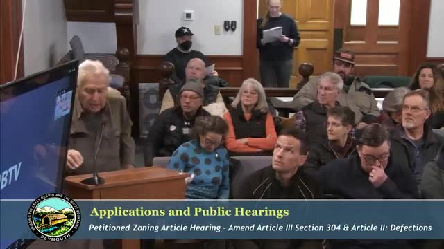 Planning Board moves proposed Industrial‑Commercial District boundary changes to voters