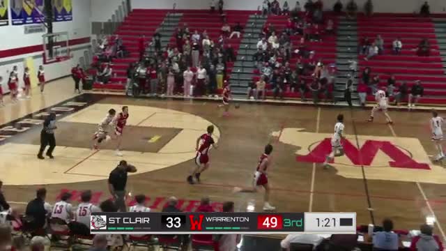 Warrington Warriors dominate Bulldogs with buzzer-beater and strong defensive steals