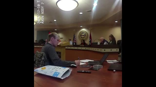 Bluff City approves budget amendments to repair public-works truck and replace gate