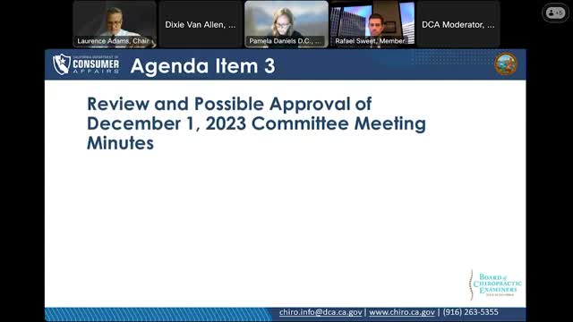 Staff outlines CE modernization, paperless workflow, audits and 180‑day hardship extension proposal