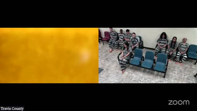 Travis County magistrate explains rights, sets bonds and release conditions during magistration