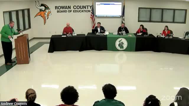 Rowan County students highlight culinary projects and school musical