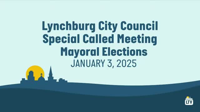 Lynchburg council elects Larry Taylor mayor, names Deamer vice mayor