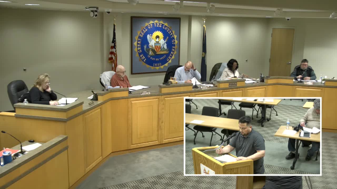 Seward County adopts portable-sanitary requirement for Rodeo Arena; commissioners weigh higher event costs