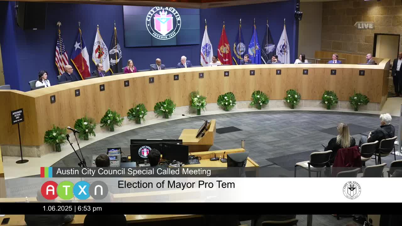 Austin City Council elects Vanessa Fuentes mayor pro tem for 2025