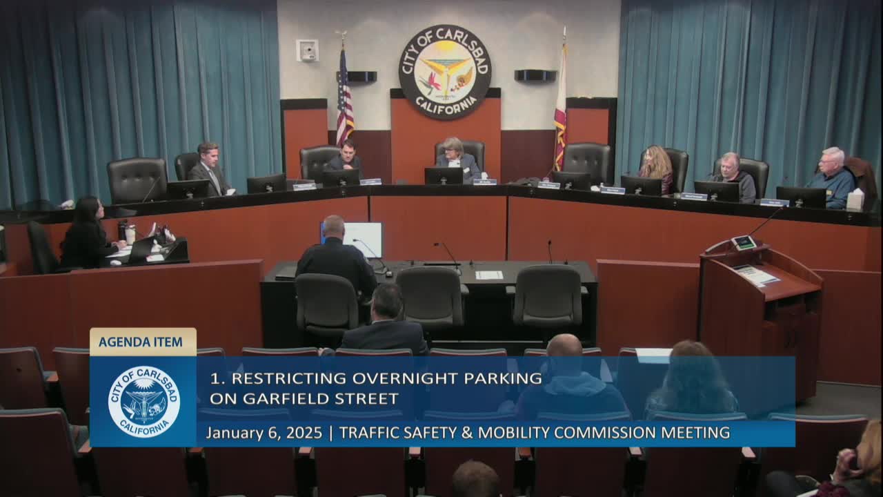 Commission receives semiannual transportation report; nominates representatives to present to City Council