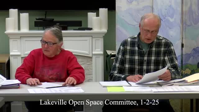 Open Space committee flags missing conservation-restriction records and readies cross-check of Chapter 61 list