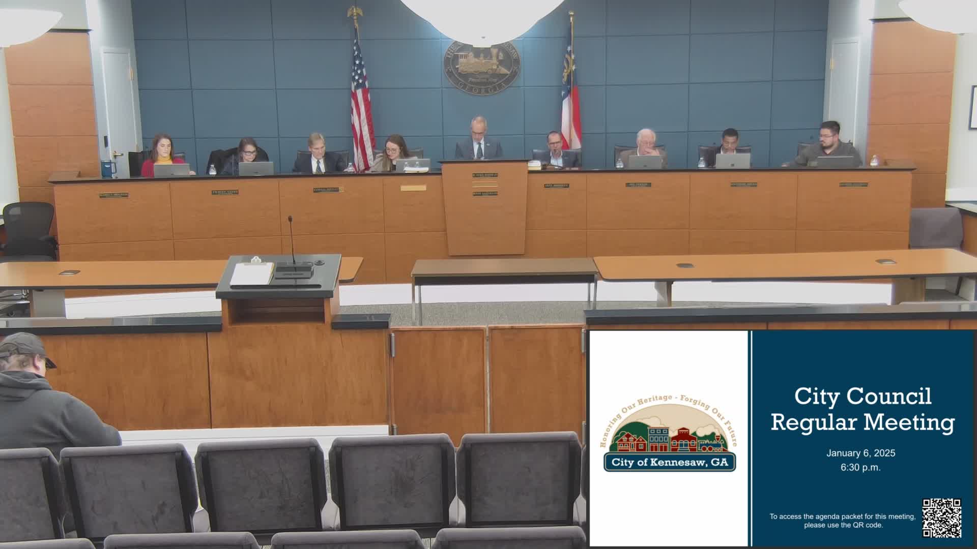 Kennesaw council sets Nov. 2025 qualifying fee at state-mandated rate, authorizes publication