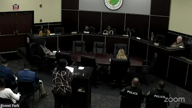 Council reviews conditional use permit request for place of worship at 528 Forest Parkway