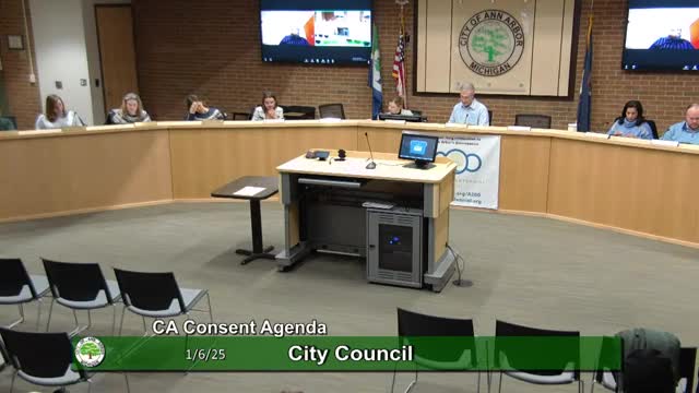 Votes at a glance: Ann Arbor City Council, Jan. 6, 2025