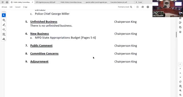 Committee endorses use of $500,000 state appropriation to buy mobile command vehicle and SRT gear