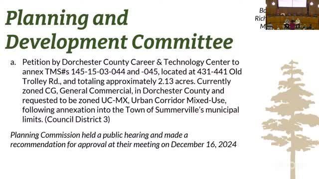 Planning committee sends three annexation and rezoning requests to full council