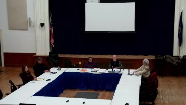 Select board reviews wage-matrix study; board plans placeholder funds for budget hearing