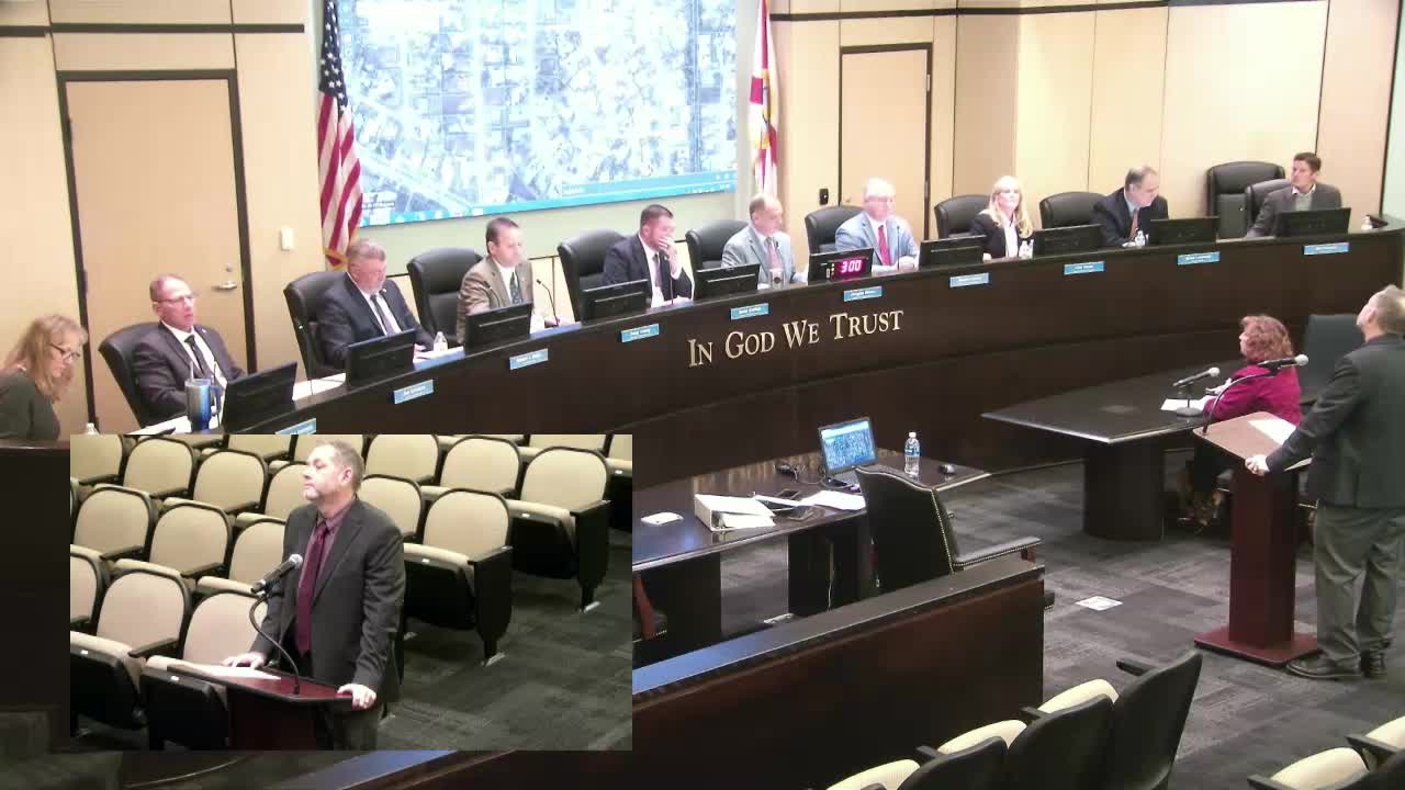 Bay County commissioners uphold planning board denial of front-setback variance for Panama City Beach property