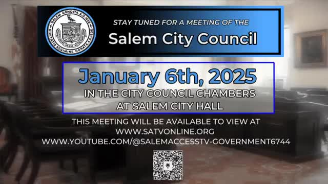 Konrad J. Proznywski elected Salem City Council president as council organizes for 2025