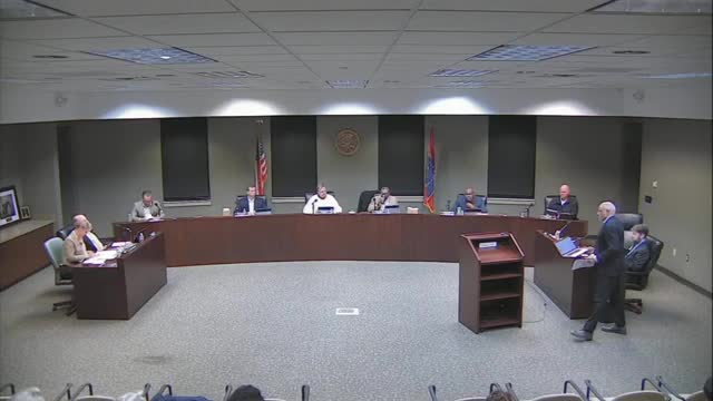 County attorney: officers elected at organizational meeting serve full term under 1937 statute; board moves to retain 2024 officers