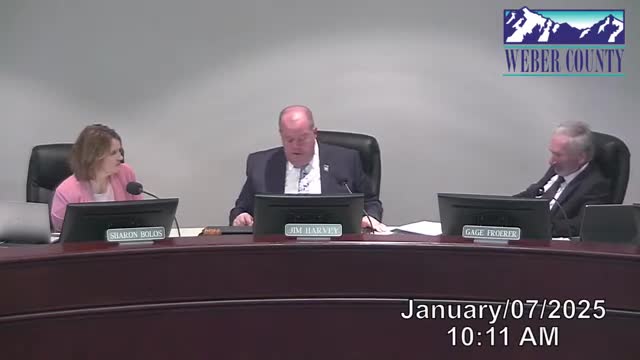 Weber County commissioners appoint Sharon Bolos chair, Gage Froer vice chair for 2025