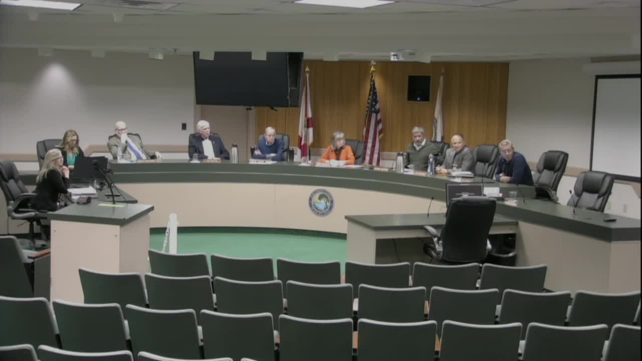 Clay County Planning Commission discusses ex parte policy, staff to draft written guidance