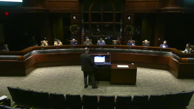 Council reviews Kidde Academy site plan; staff recommends design adjustments for Colleyville Boulevard frontage