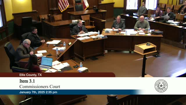 Ellis County endorses non‑binding resolution supporting 9‑1‑1 tracing to identify unsuccessful callers