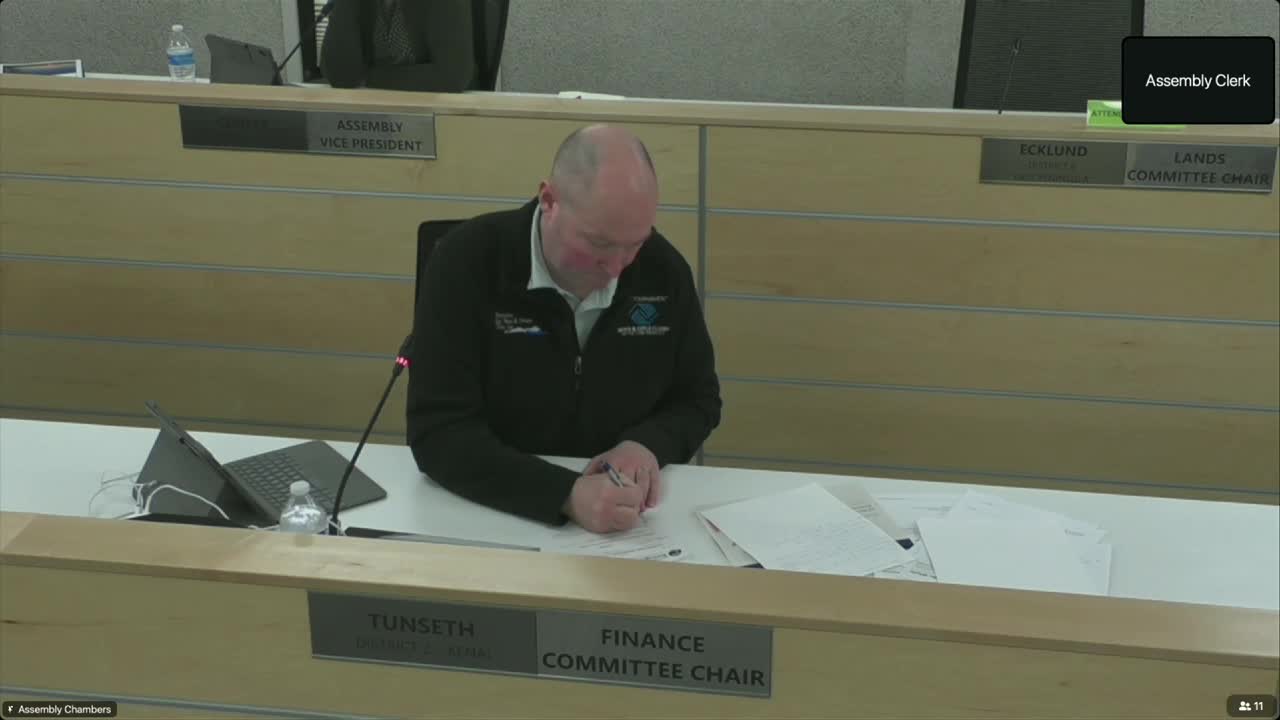 Finance committee reviews grants, special assessments and tax-code amendments; several ordinances and resolutions introduced