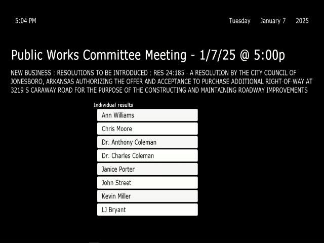 Committee forwards $59,000 impact-fee study contract with DTA to full council after brief debate