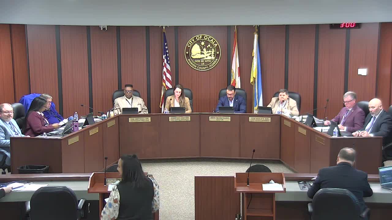 Council adopts PUD modification to allow limited front-yard parking exception in Florida Professional Park