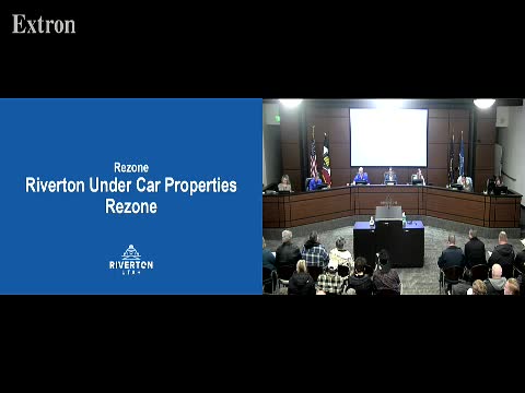 Council adopts rezone for Riverton Undercar properties (Ordinance 25-1)
