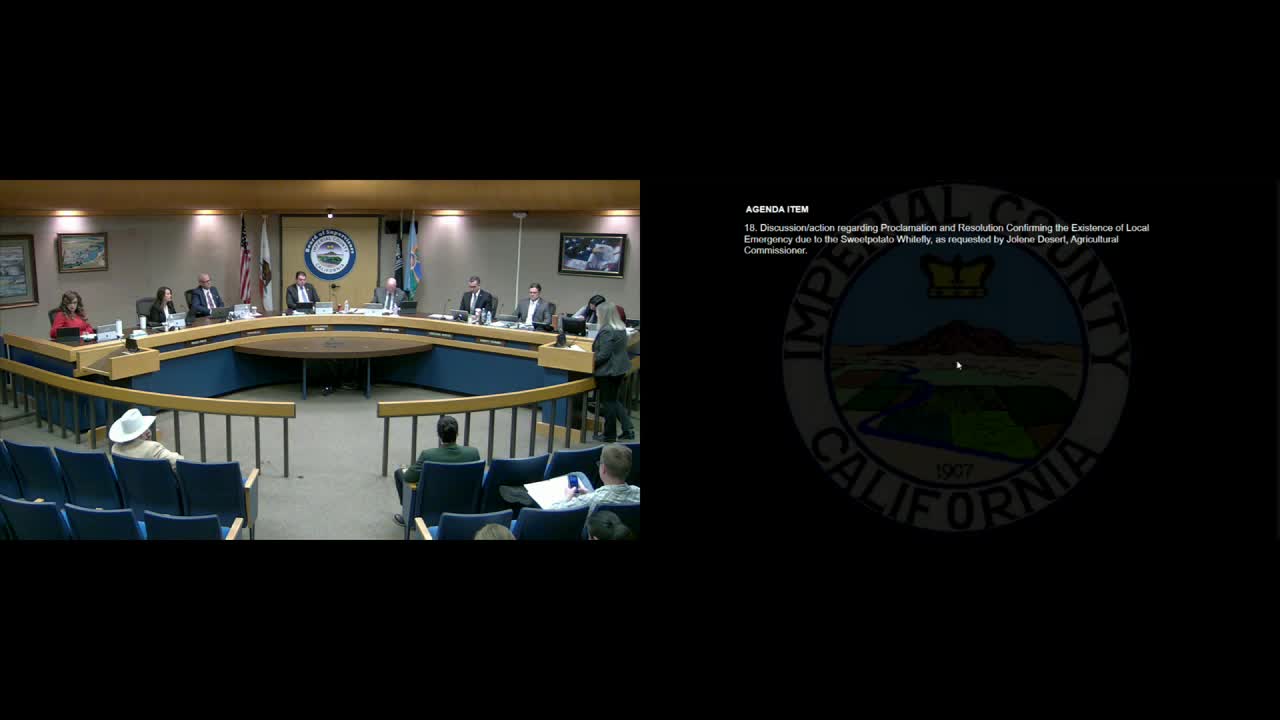 Board approves limited emergency pesticide use on melons, peppers to combat sweet potato whitefly