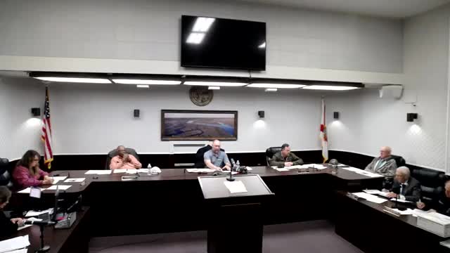 Taylor County opens public hearings on two FDOT sidewalk grant applications, staff to return grant applications to board