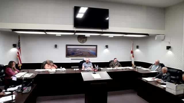 Commission discusses state appropriation request for Perry-Foley Airport hangar and possible reuse of station site