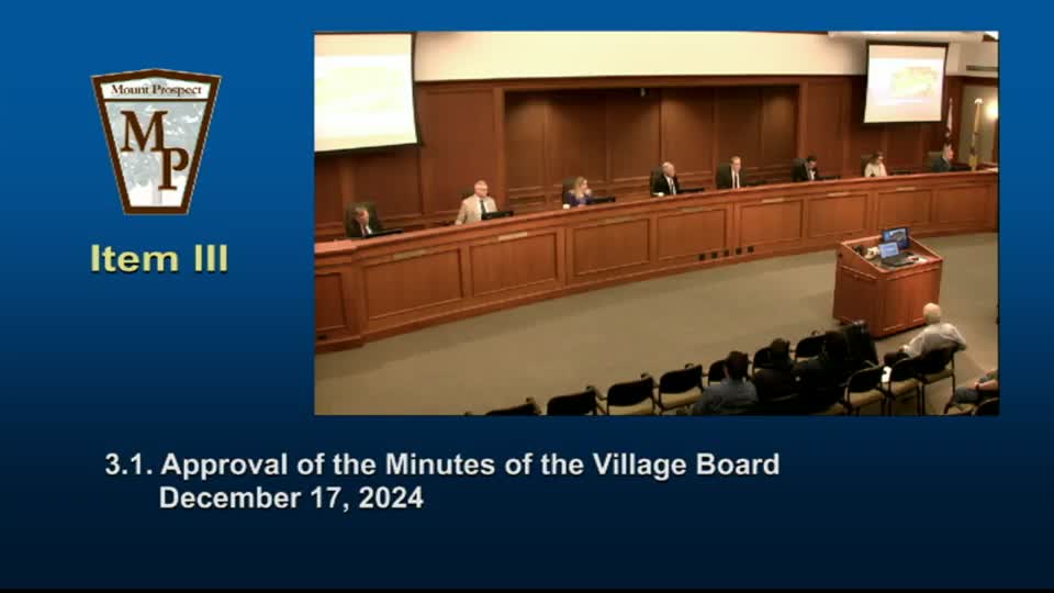 Mount Prospect board waives second reading, approves catering liquor license for Victoria Venues