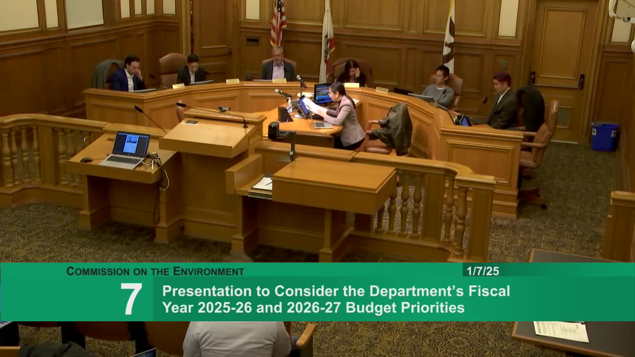 Environment Department outlines $50 million, five‑year strategic delivery plan and flags budget risks