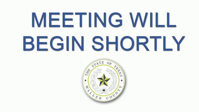 Waller County commissioners approve routine payments, grant applications and facility reorganization; accept CenterPoint generator donation