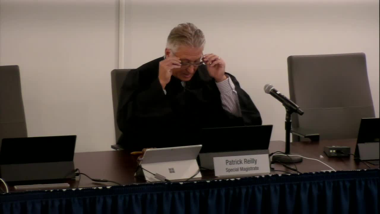 Magistrate orders permit to repair or demolish unsafe accessory structure at 717 Groveland Ave