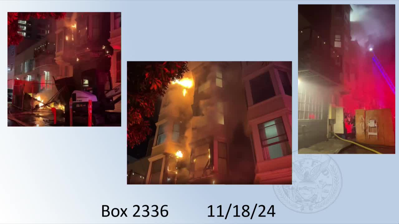 SFFD reports two greater-alarm fires, highlights water-supply and access challenges