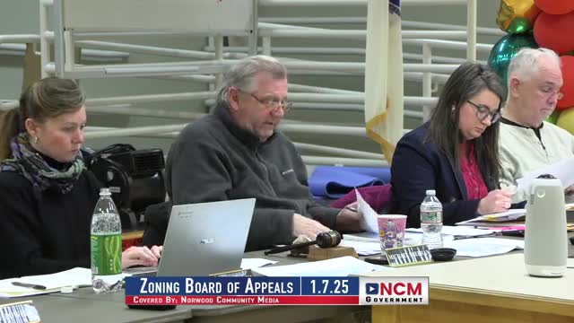 Norwood zoning board approves amended permit for adult-use cannabis operation on Astor Avenue with police review conditions